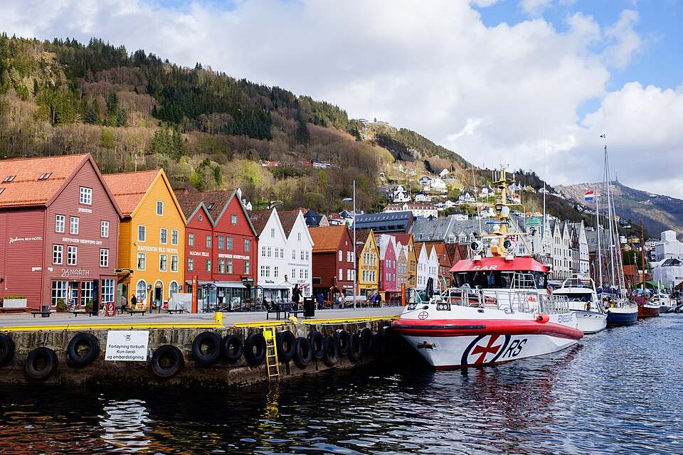 Bergen harbour, Norway — CC BY 2.0
