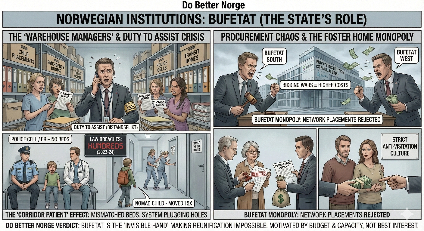 Norwegian Institutions: Bufetat (The State's Role)