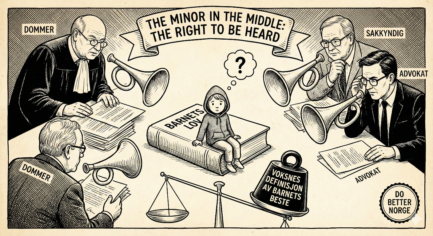 Barnets stemme: Mindreåriges rettigheter i retten